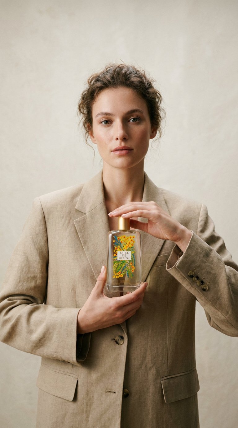 AI product shot of Belle de Grasse