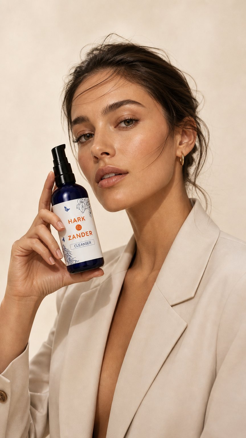 AI product shot of Purifying Oil Cleanser