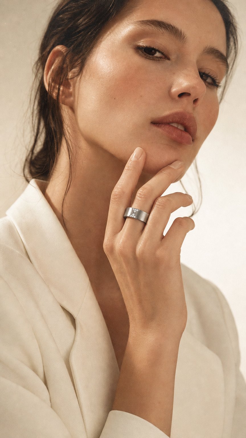 AI product shot of Stellar Ring