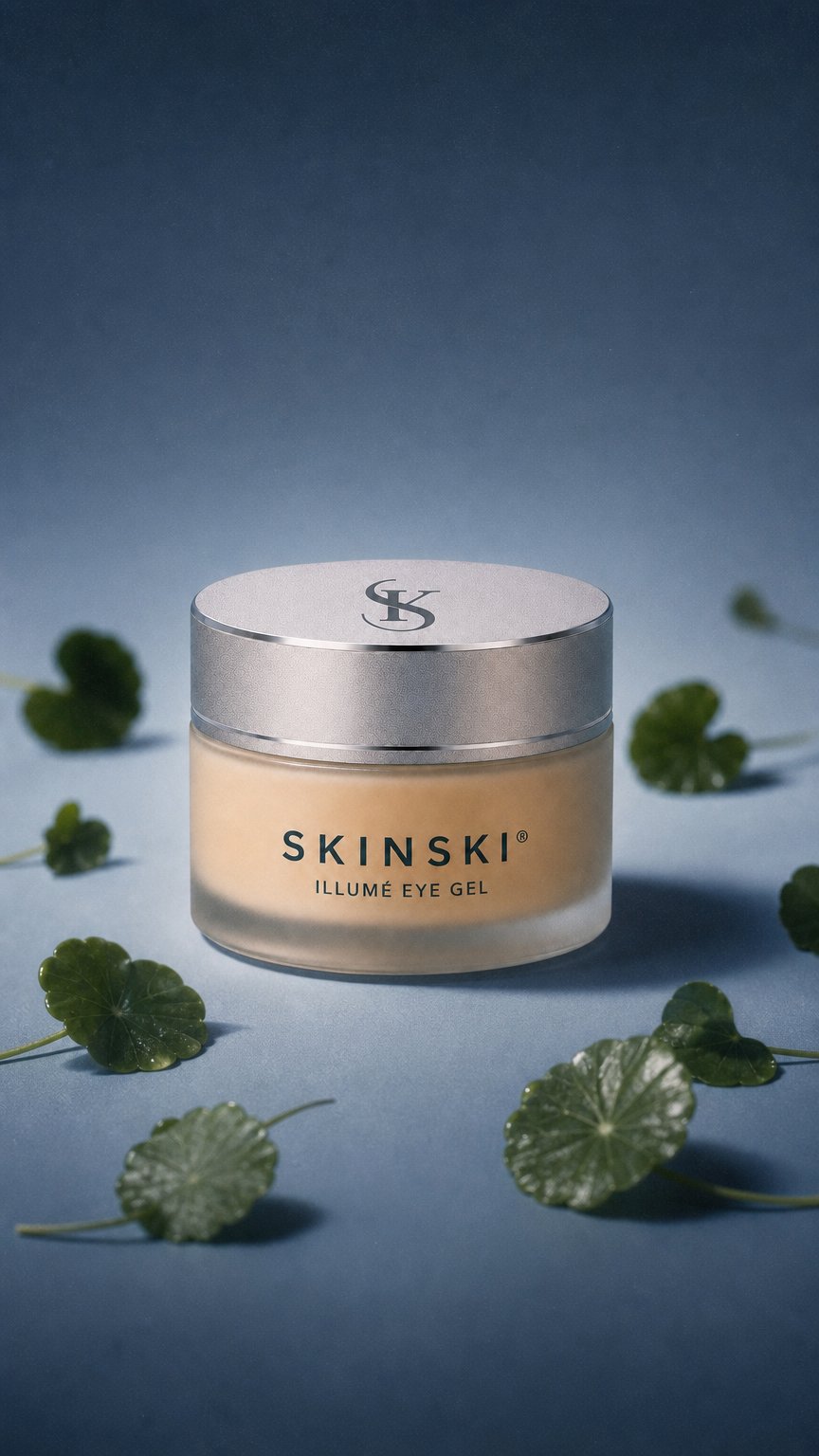 AI product shot of SKIИSKI® Illumé Eye Gel