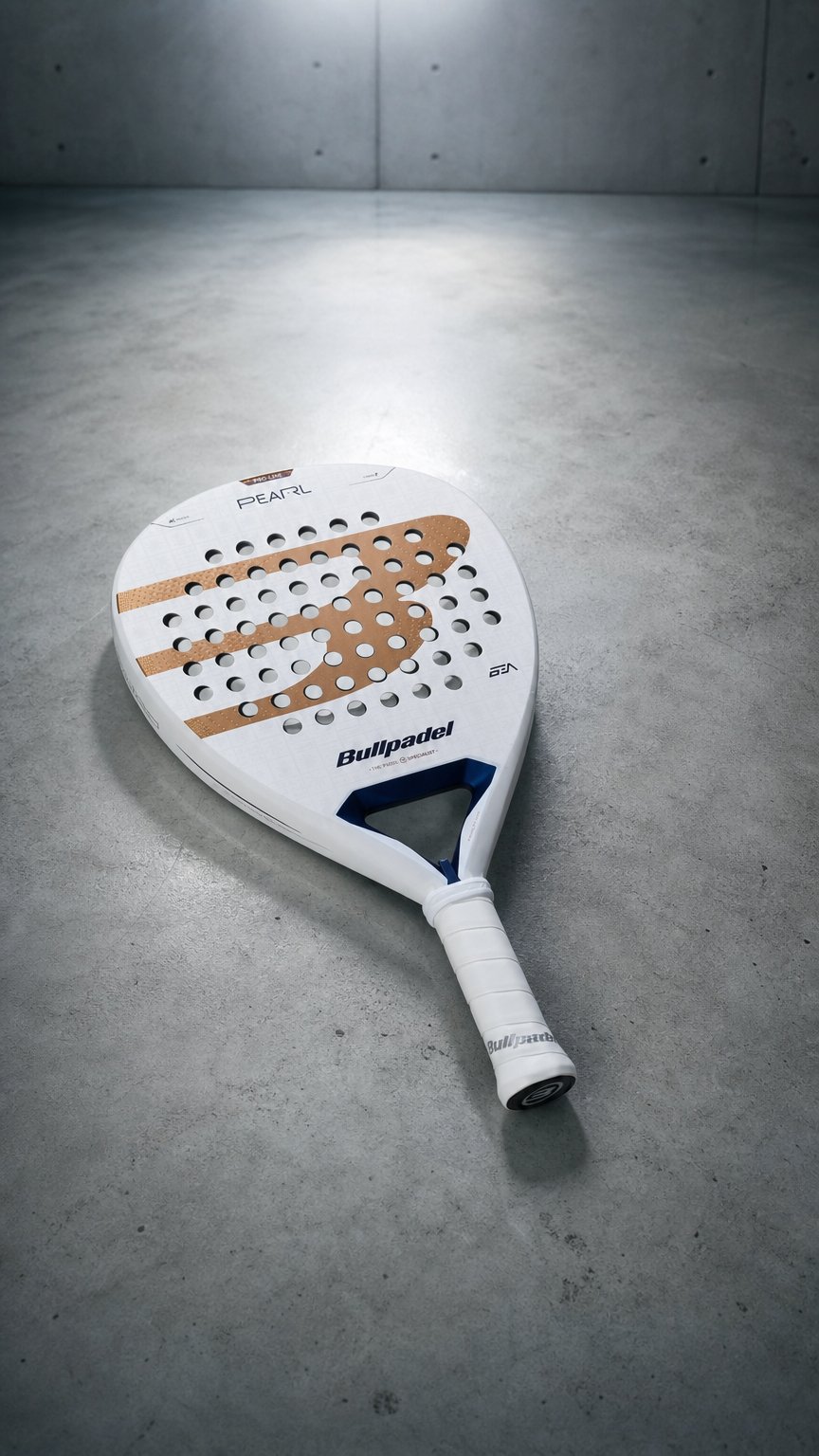 AI product shot of Bullpadel Pearl 2027 Padel Racket