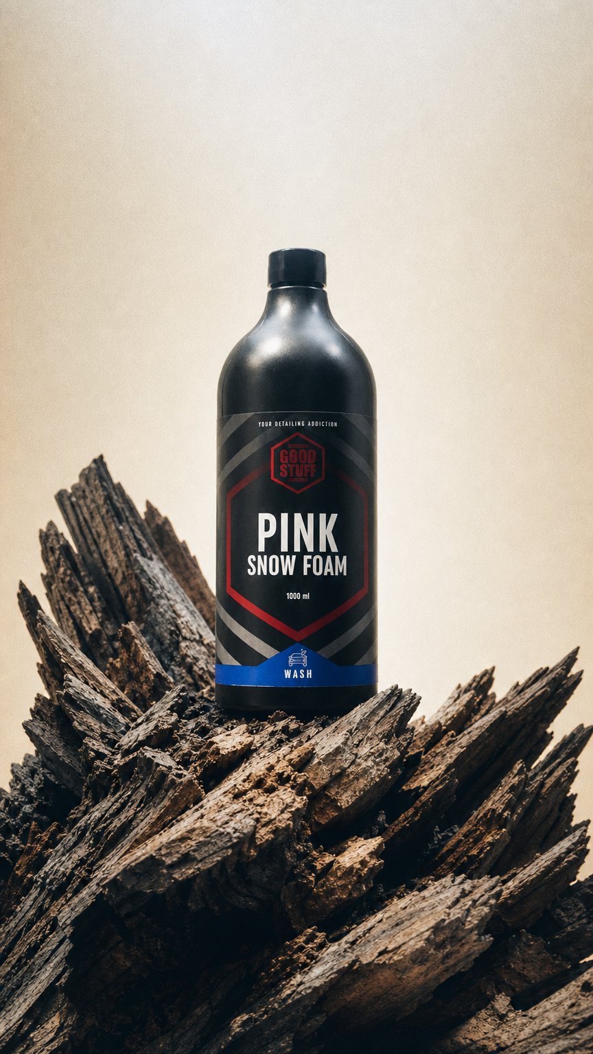 AI product shot of Snow Foam Pink