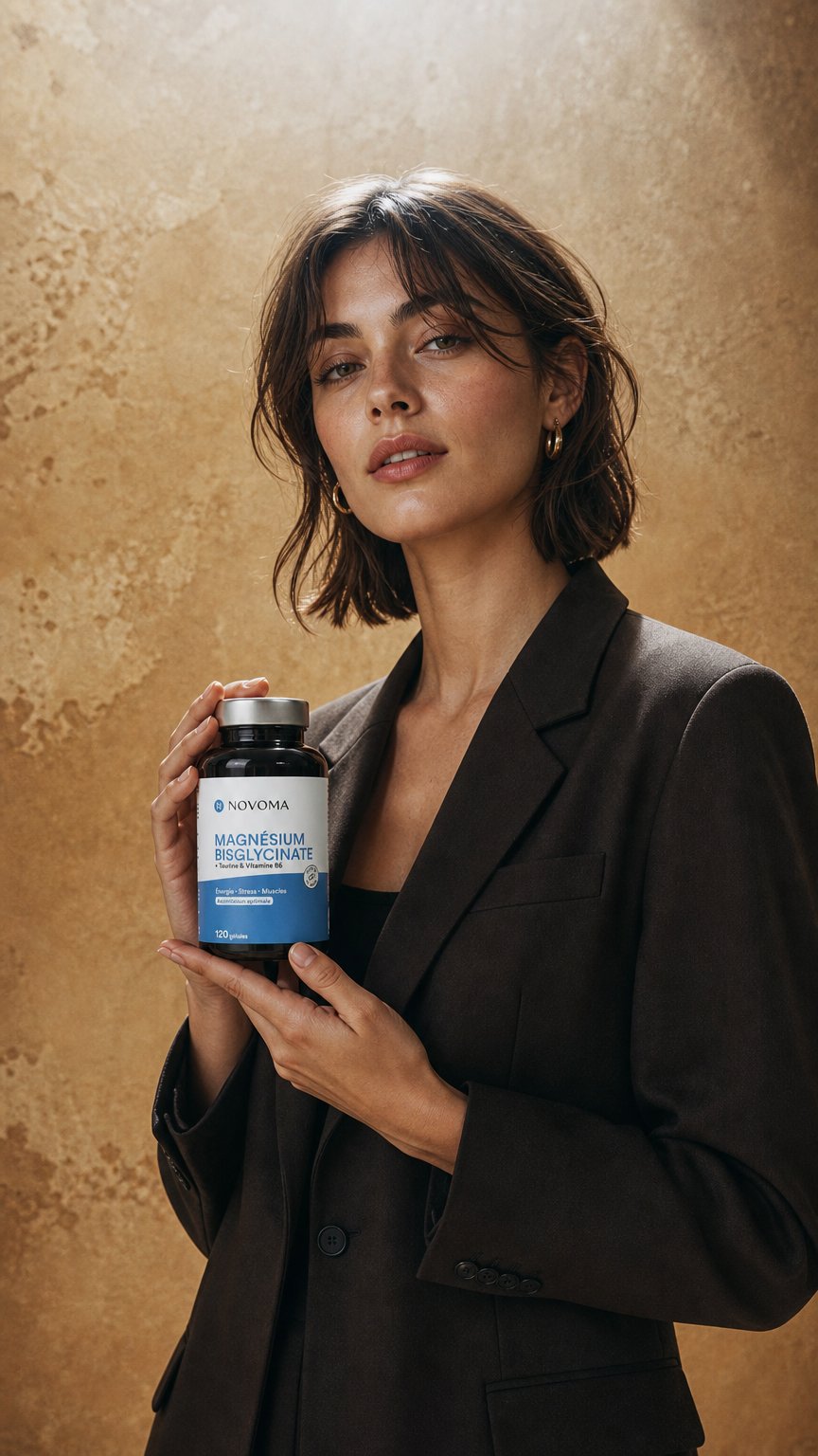 AI product shot of Magnésium Bisglycinate
