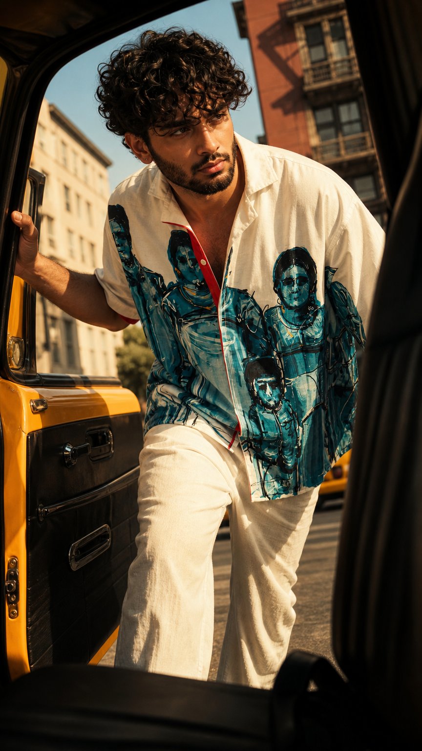 AI product shot of People of malabar shirt