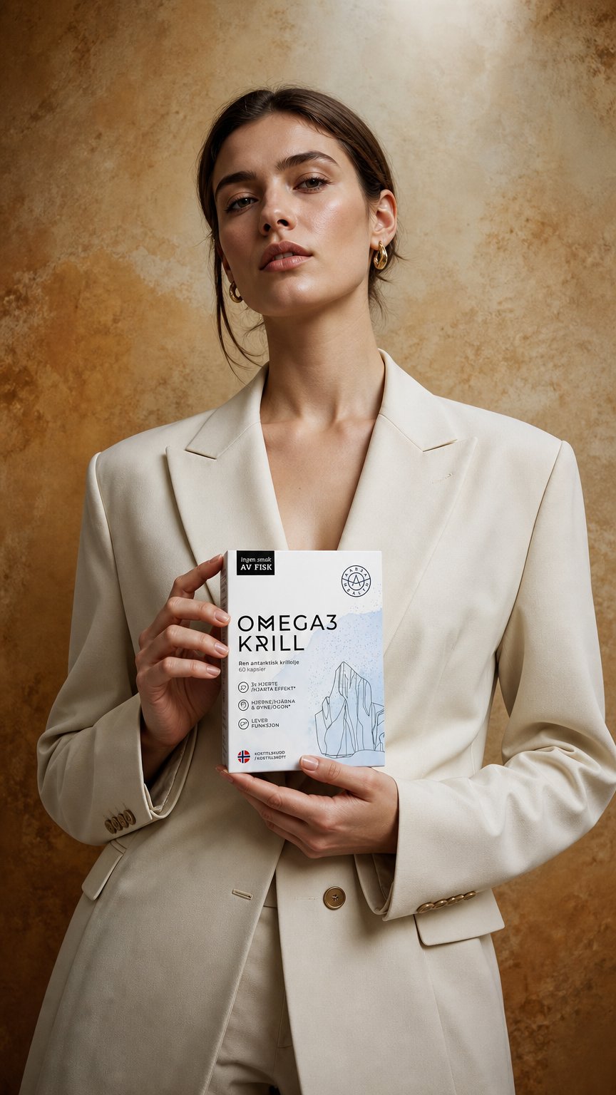 AI product shot of OMEGA3 KRILL PREMIUM, ASTAXANTHIN