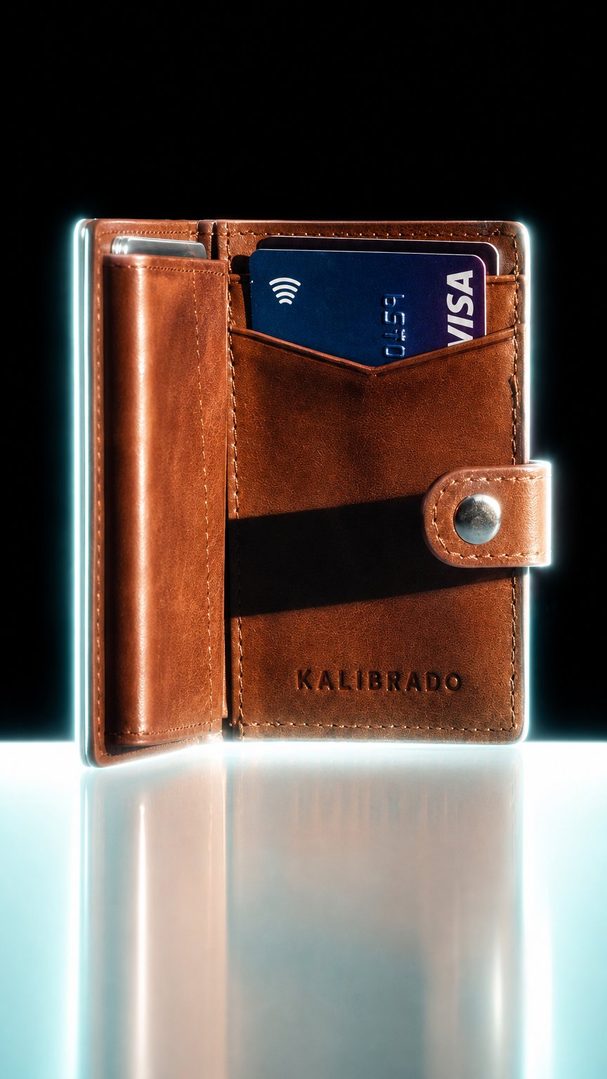 AI product shot of Wallet Promo Instagram Post Template