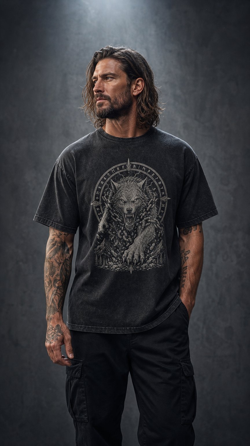 AI product shot of FENRIR – Der Entfesselte
