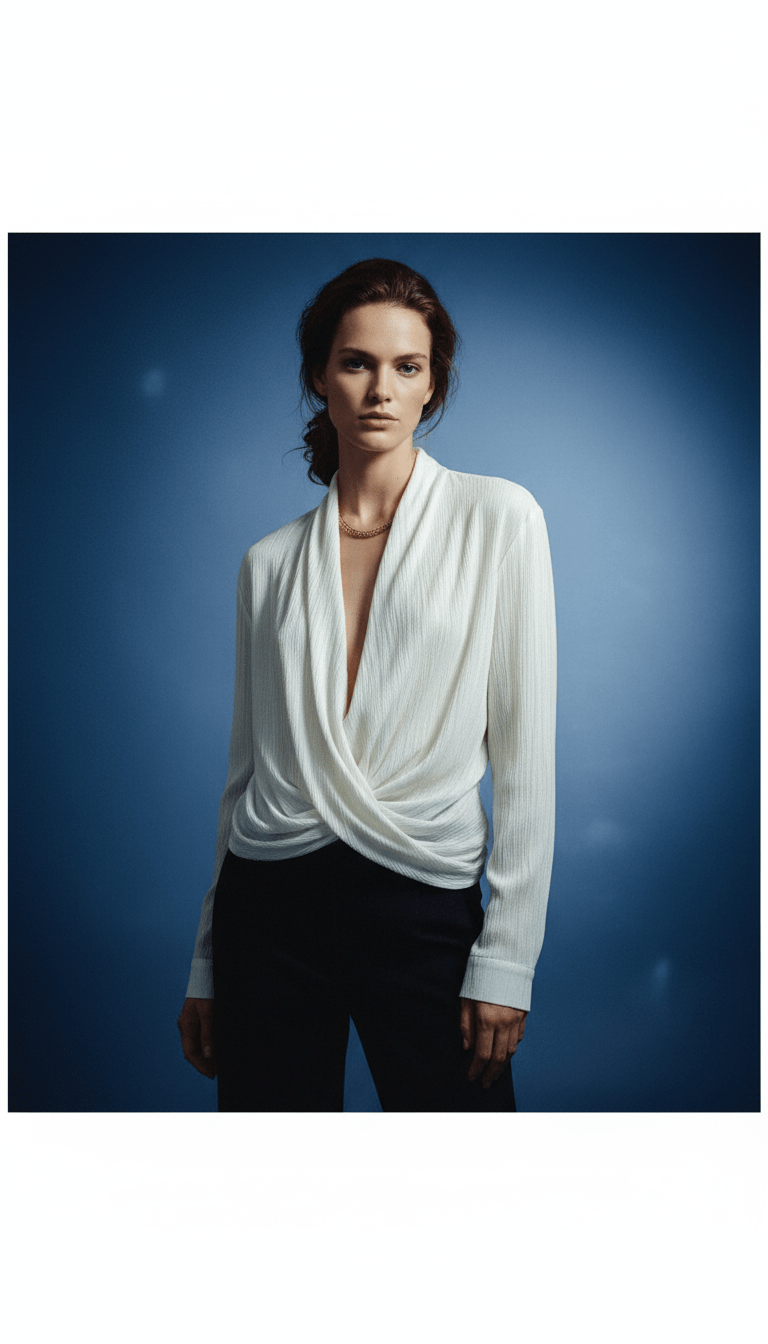 AI product shot of Moa Shirt Sheer White