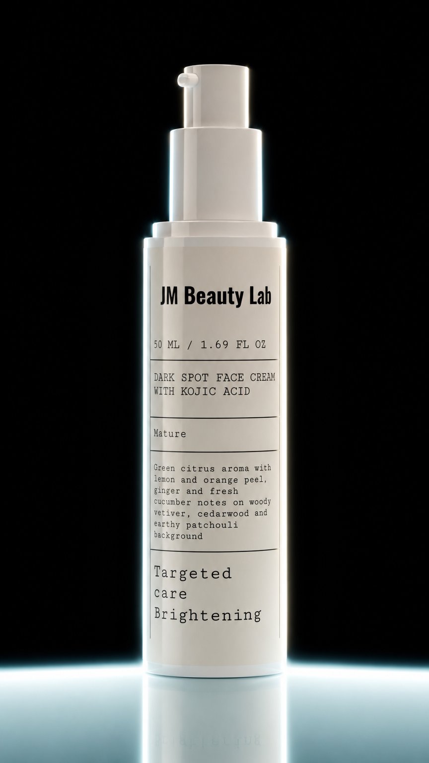 AI product shot of Dark Spot Face Cream with Kojic Acid
