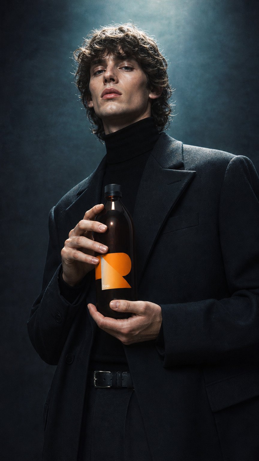 AI product shot of TONIC SIRUP