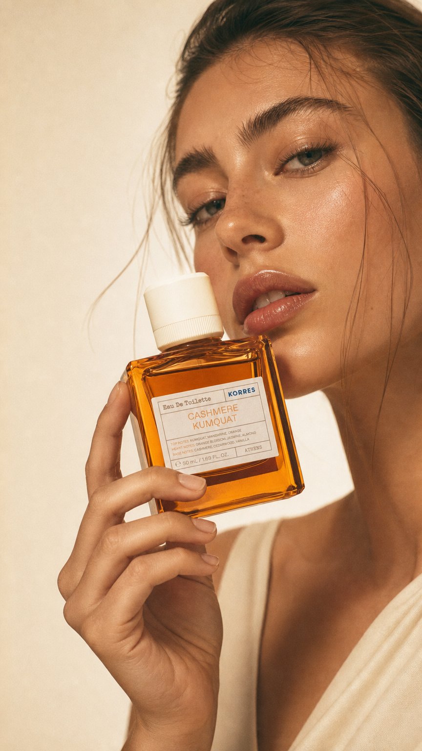 AI product shot of Eau de Toilette Cashmere Kumquat