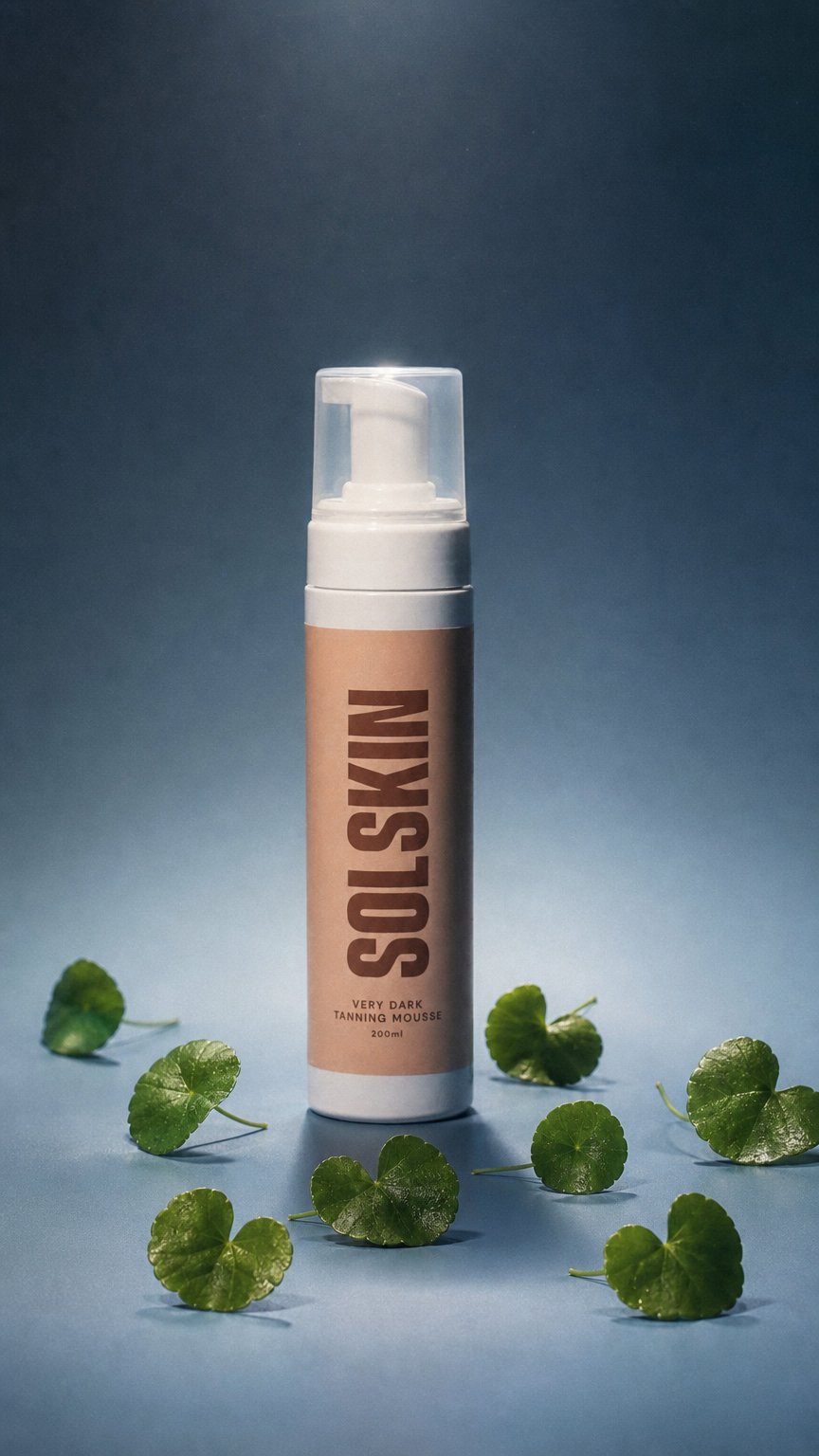 AI product shot of Tan Mousse & Brush