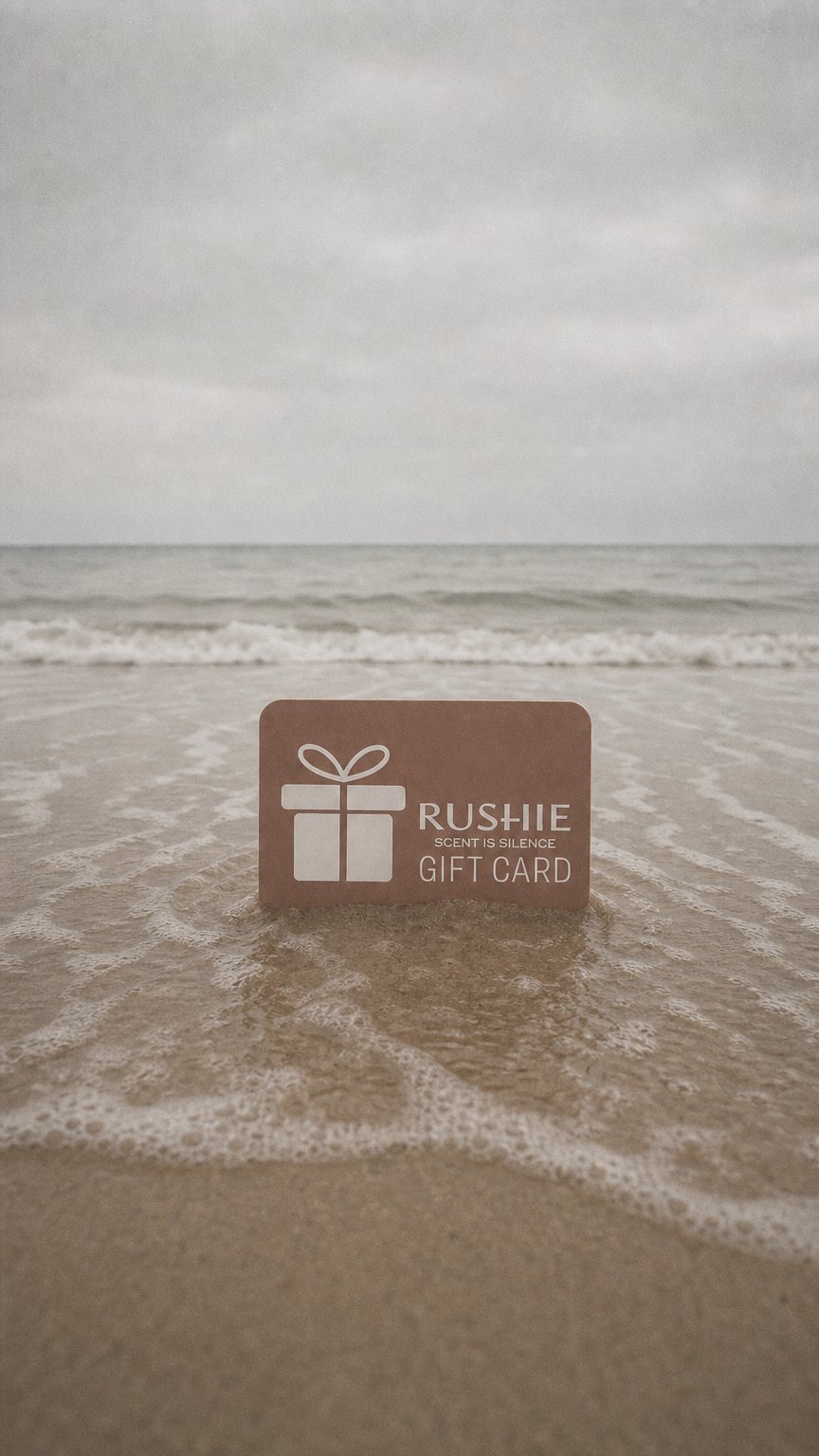AI product shot of Rushie Gift Card