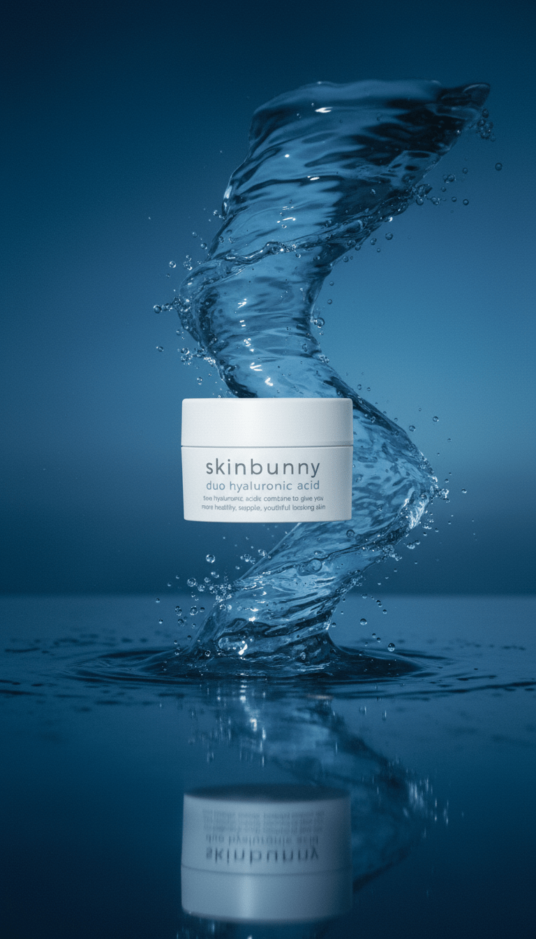 AI product shot of Skinbunny Hyaluronic Acid Moisturiser