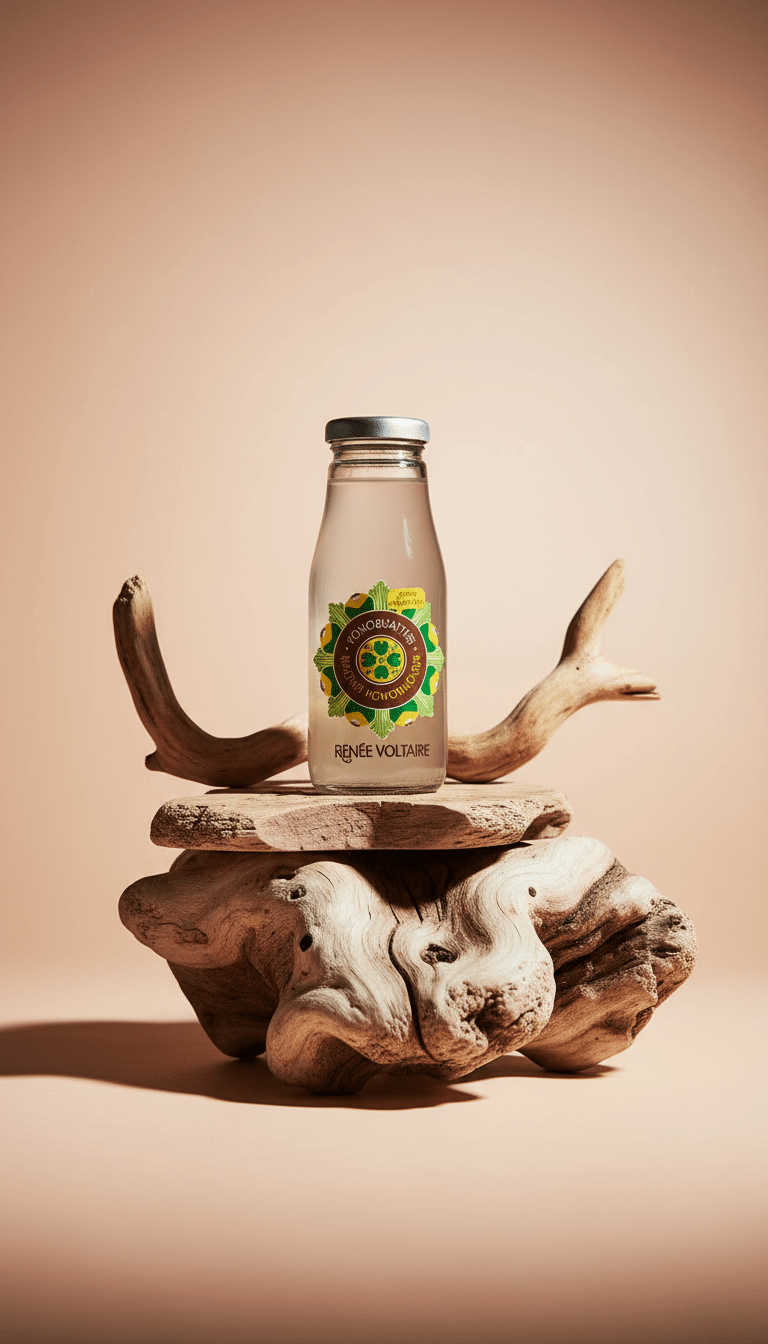 AI product shot of Renée Voltaire Kokosvatten 100% Gröna Kokosnötter 250ml