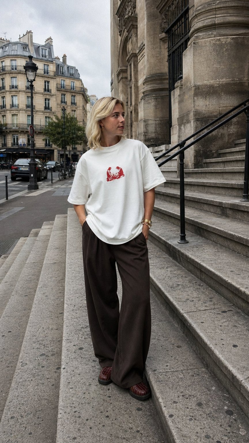AI product shot of Be A Mary – Shirt