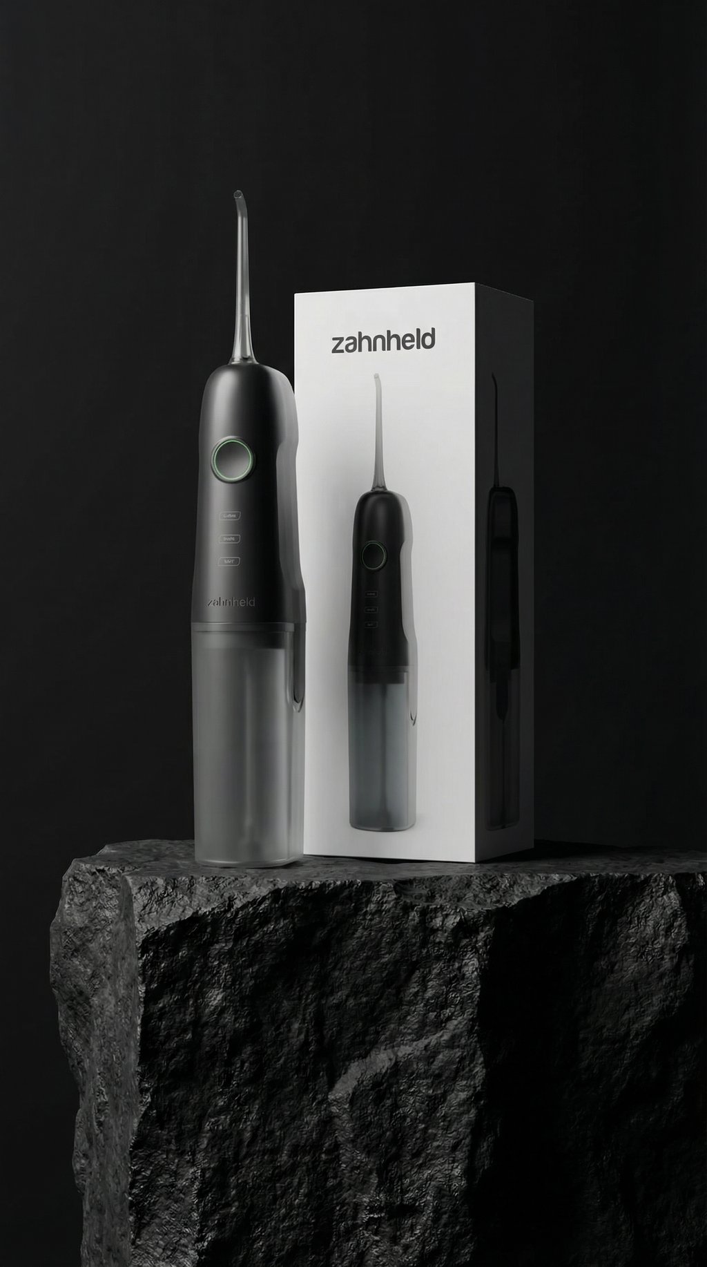 AI product shot of Munddusche AQUADENT A2
