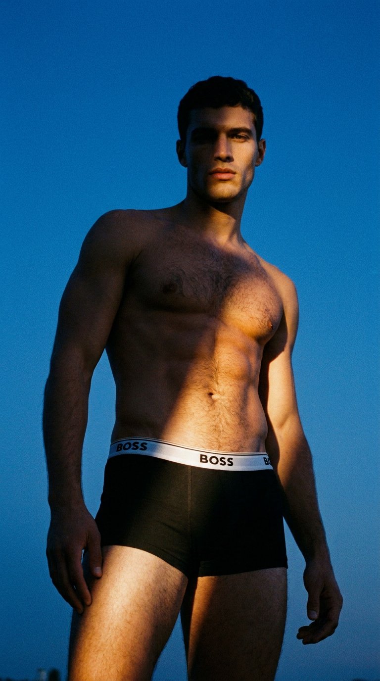 AI product shot of BOSS 6 Pack Men's Trunk
