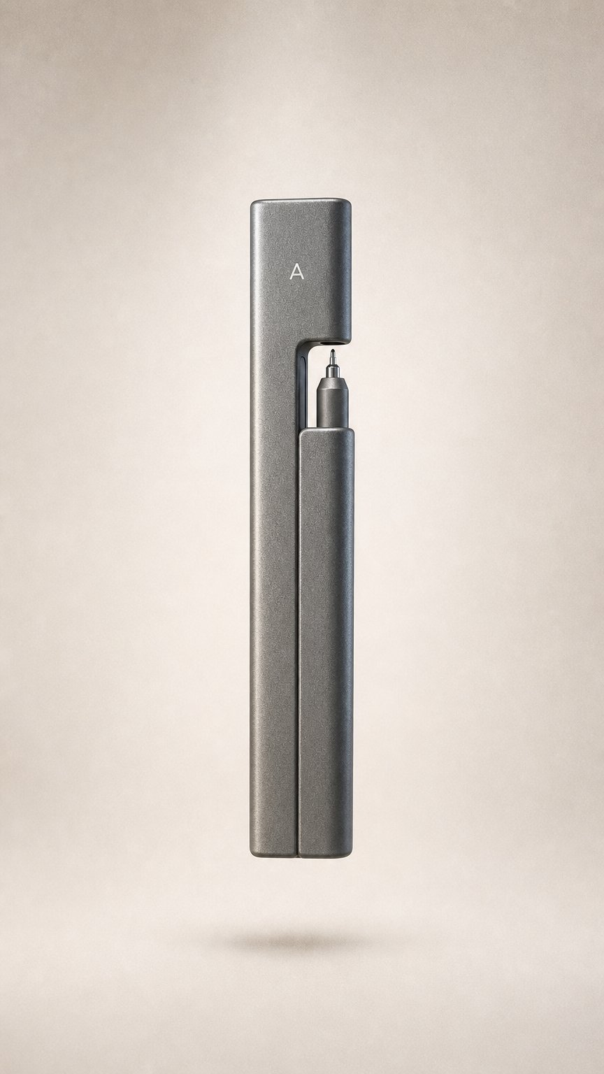 AI product shot of A/B Pen