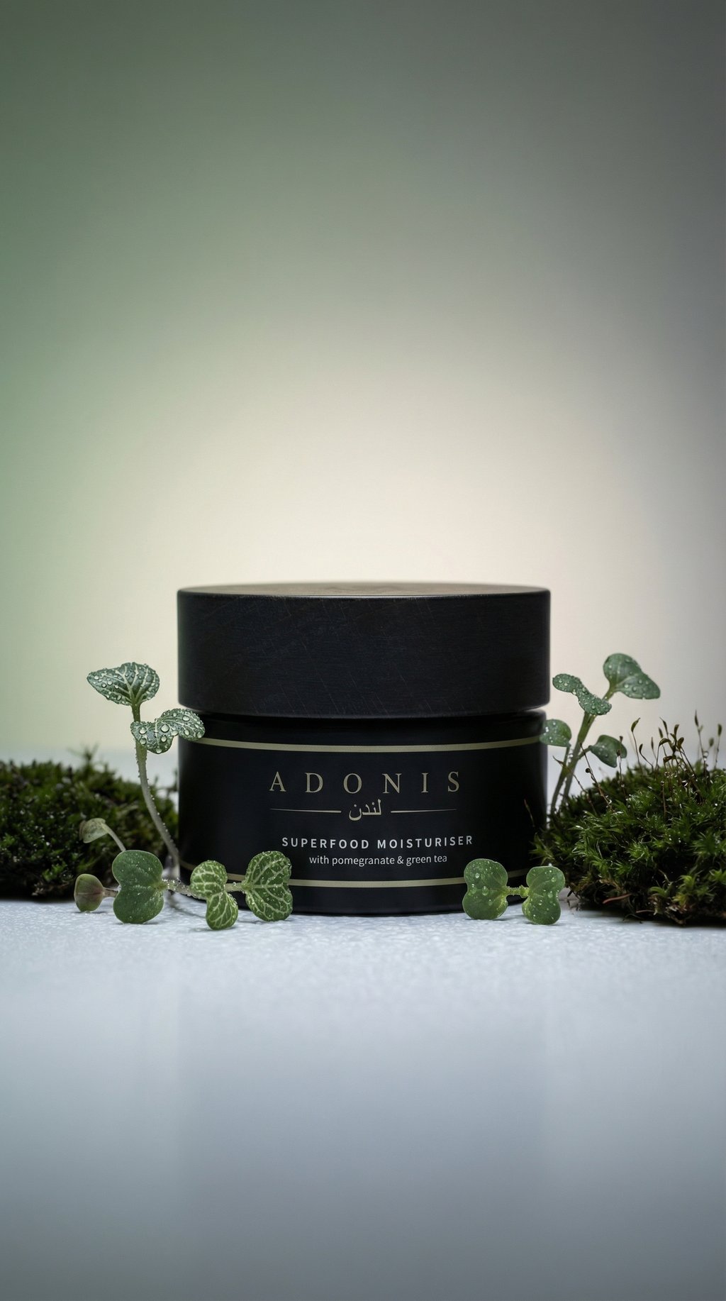 AI product shot of SUPERFOOD MOISTURISER