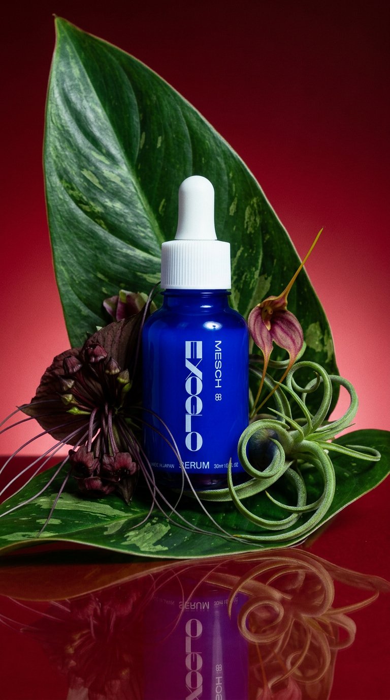 AI product shot of EXOGLO Serum – 30ml