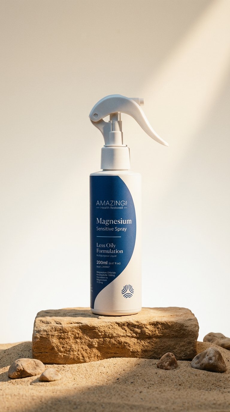 AI product shot of Sensitive Magnesium Oil
