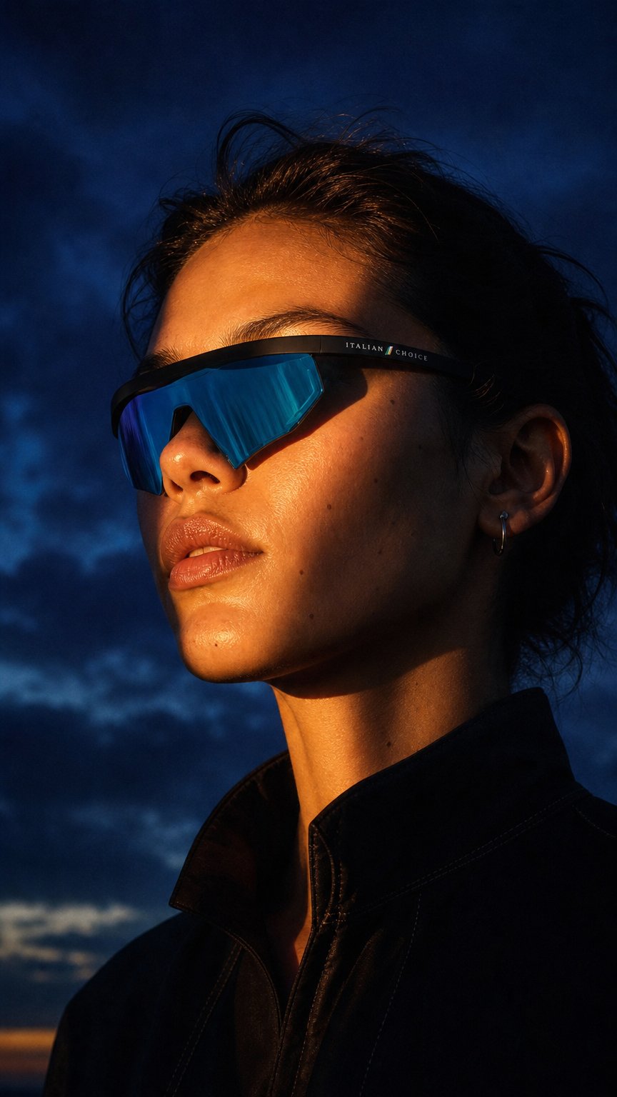 AI product shot of Customized sunglasses for teams and events