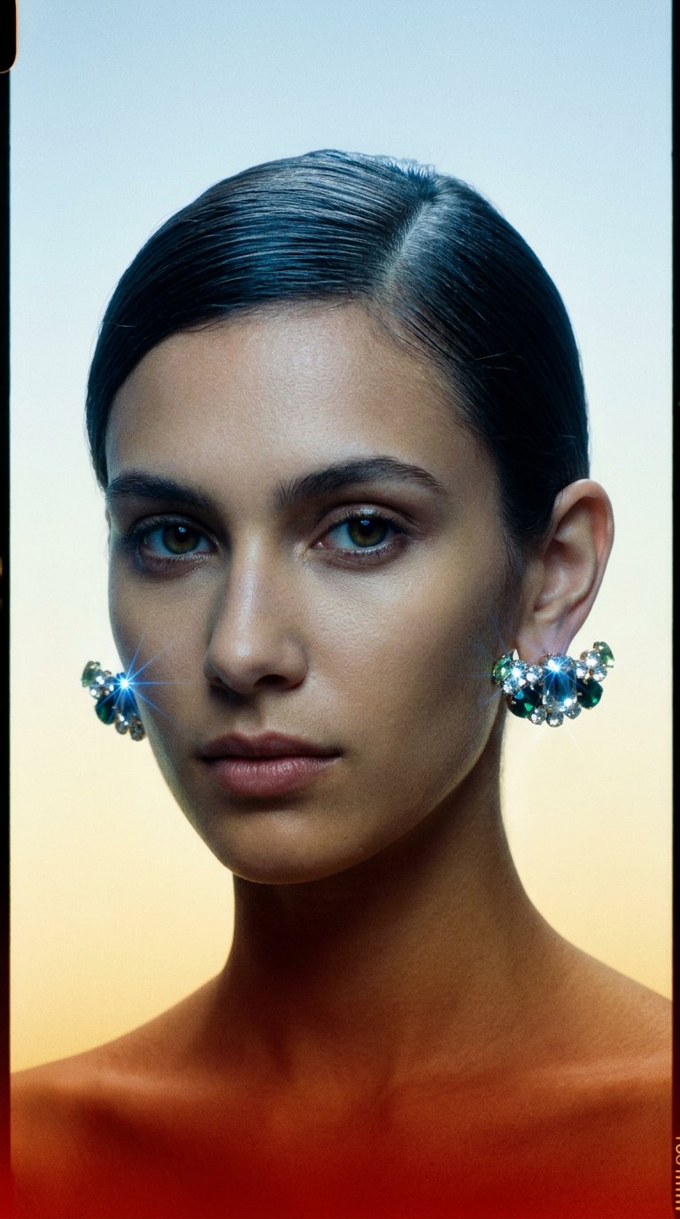 AI product shot of Emerald Glow