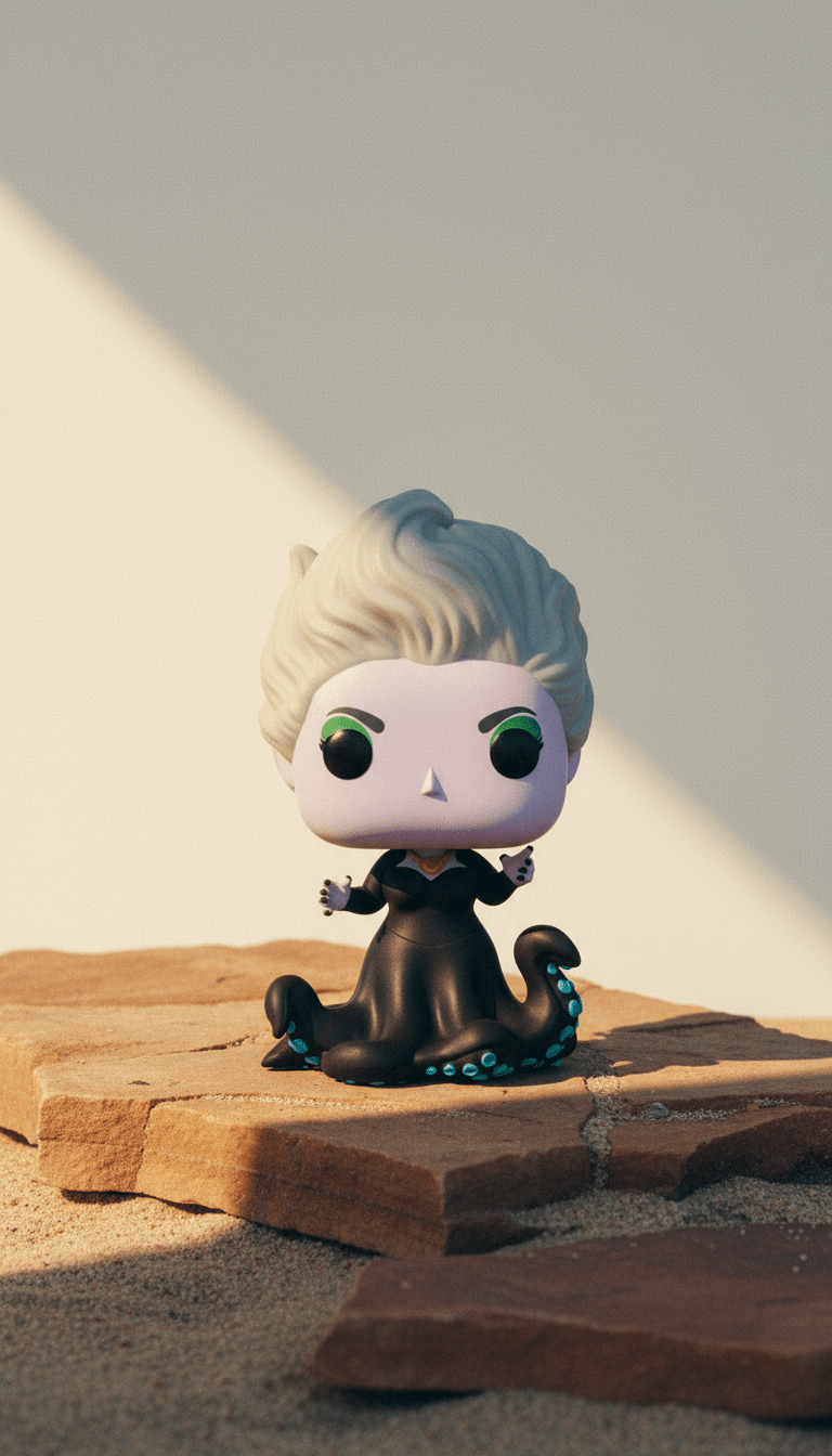 AI product shot of Funko Pop! Disney: The Little Mermaid - Ursula Vinyl Figure #1364