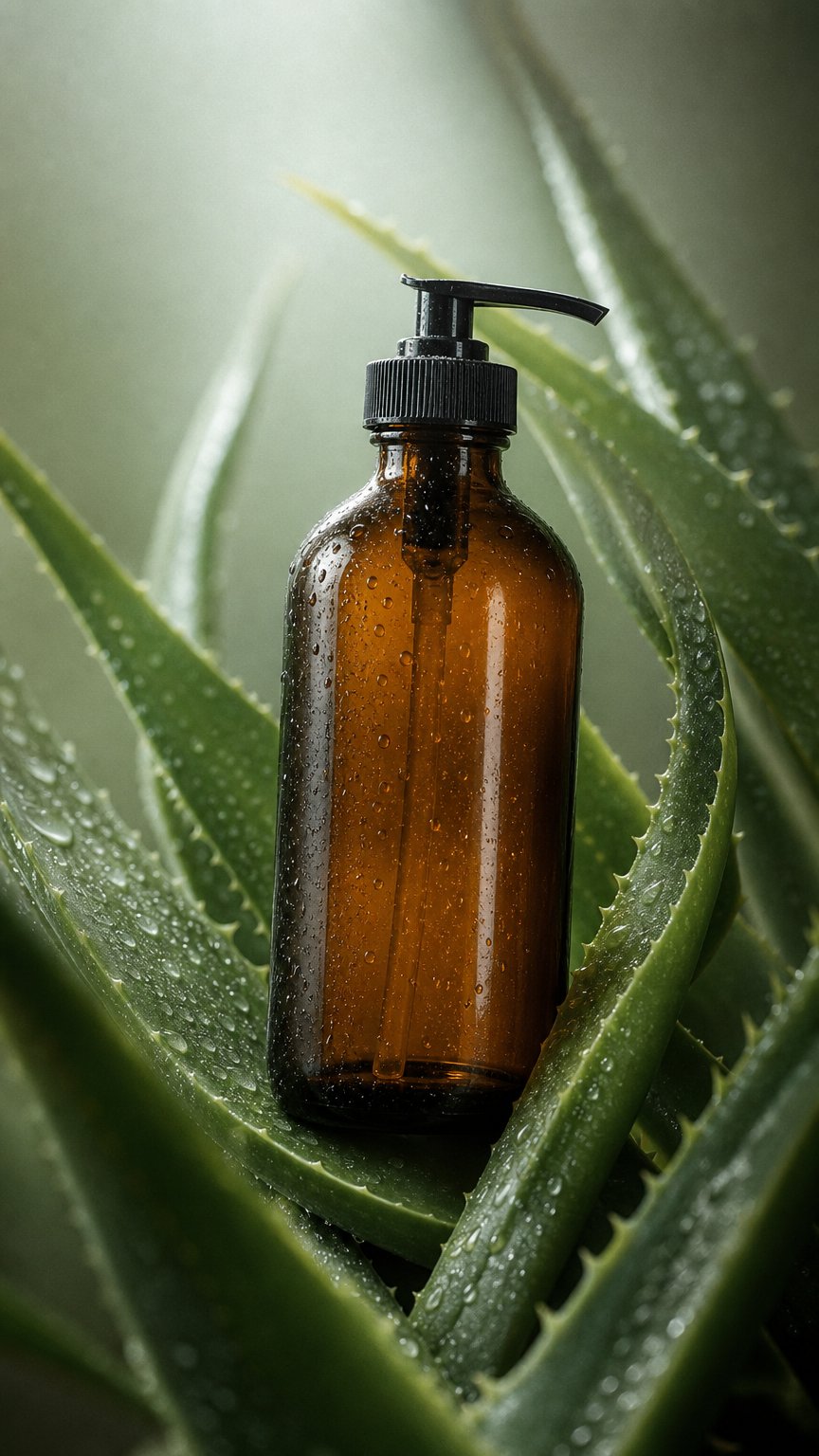 AI product shot of Vanilla Lavender Body Lotion