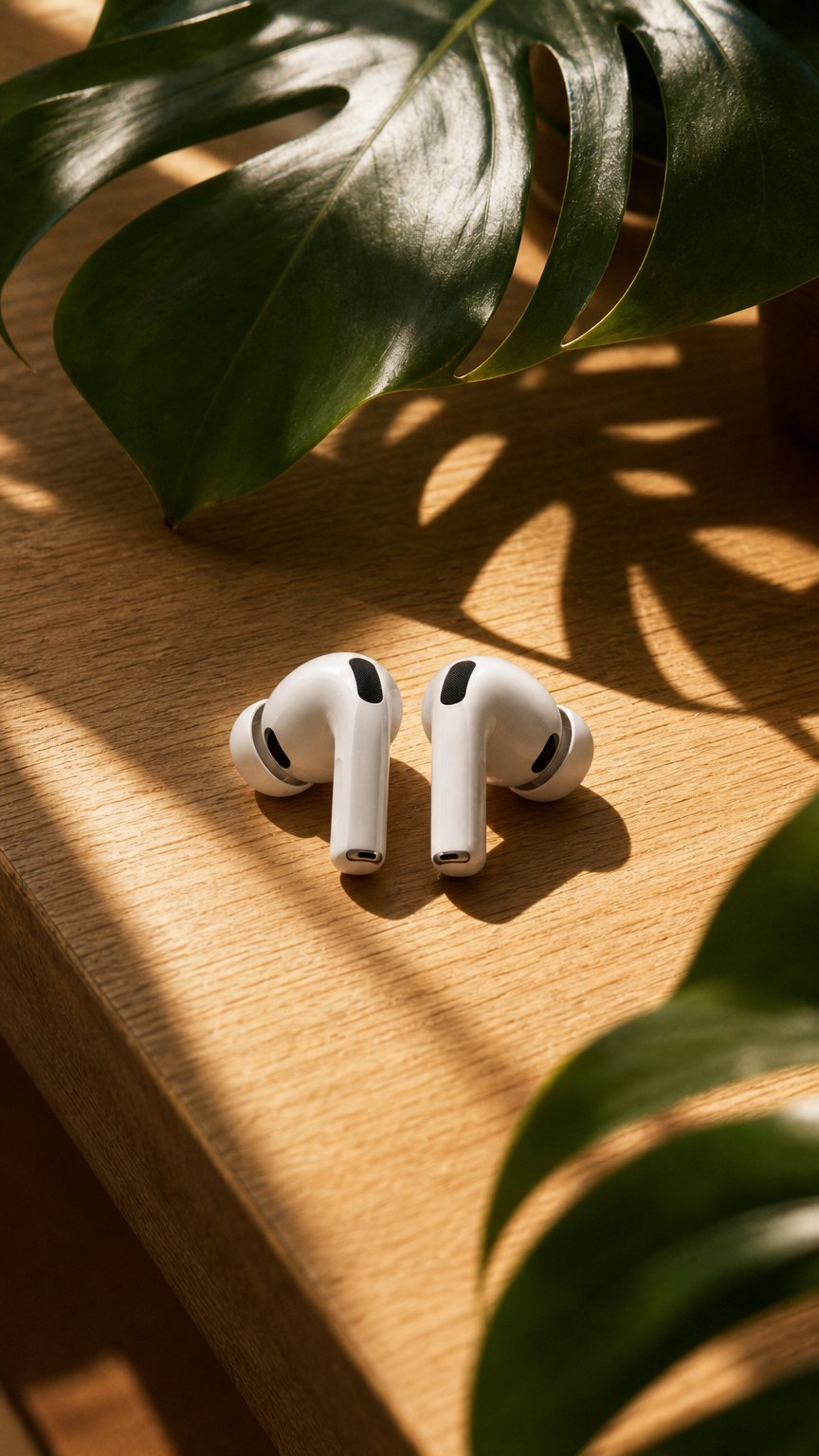 AI product shot of Apple AirPods Pro 3
