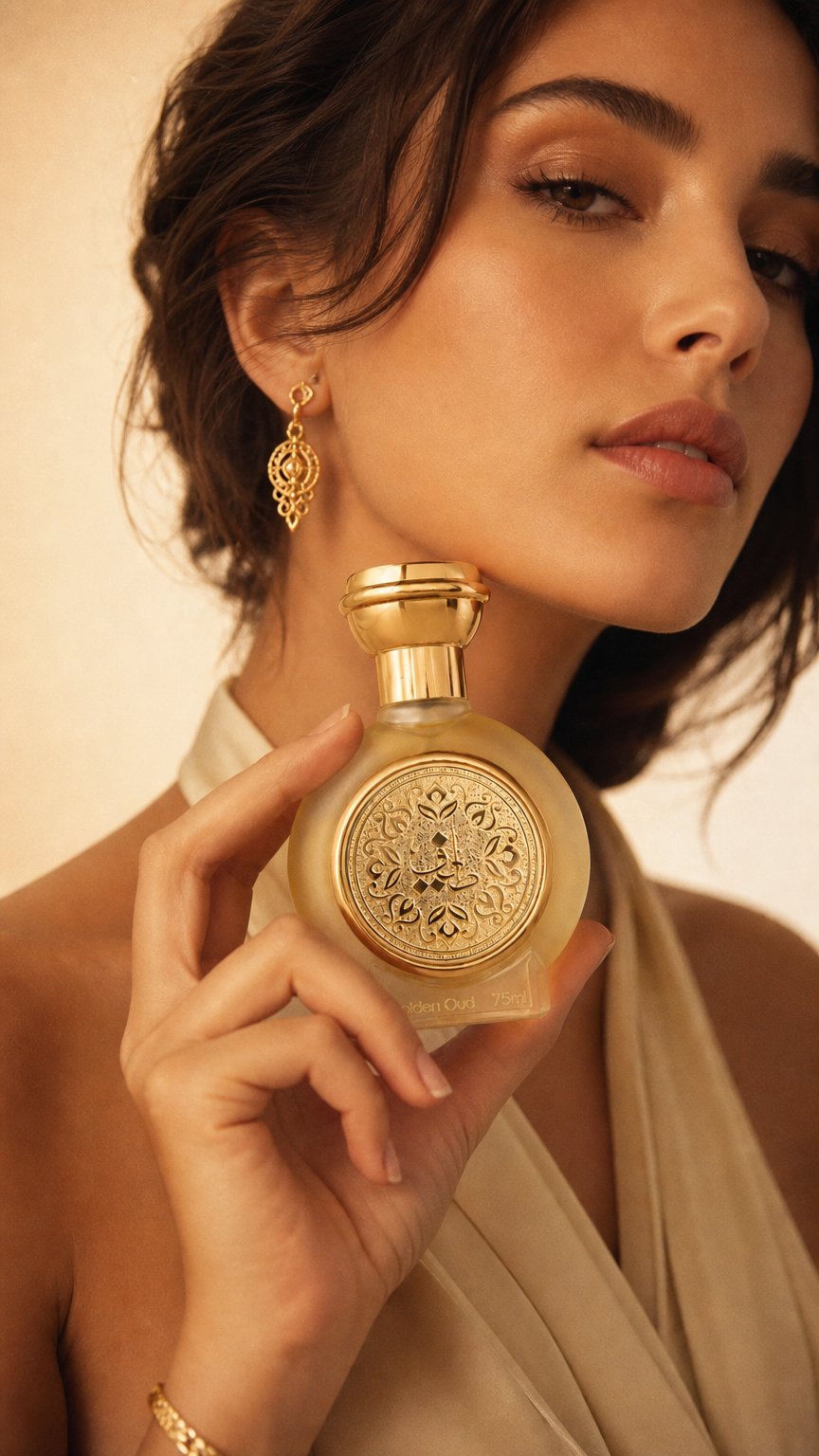 AI product shot of GOLDEN OUD