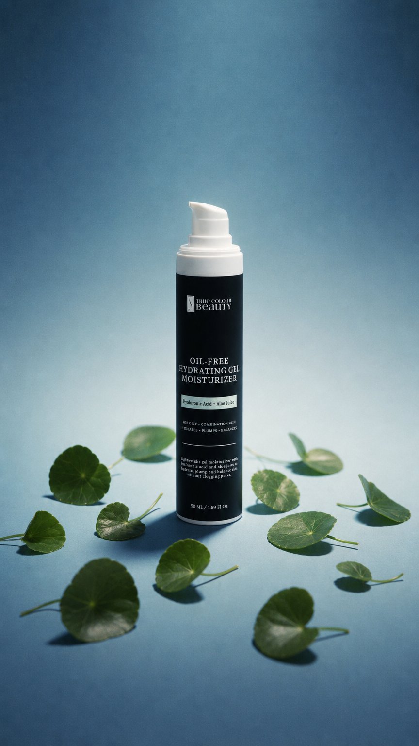 AI product shot of Oil-Free Hydrating Gel Moisturizer