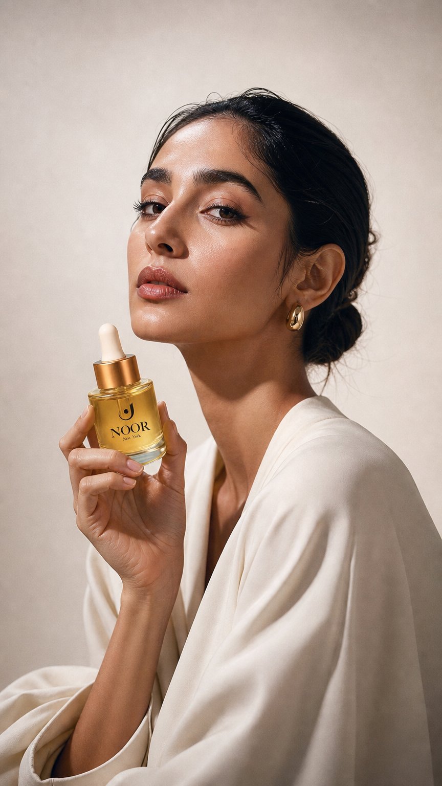 AI product shot of NOOR NAHAR