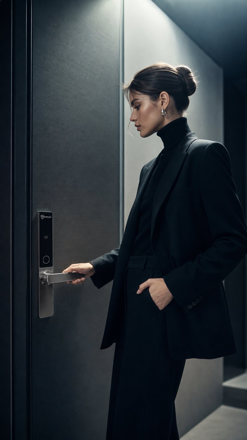 AI product shot of Smart Door Locks
