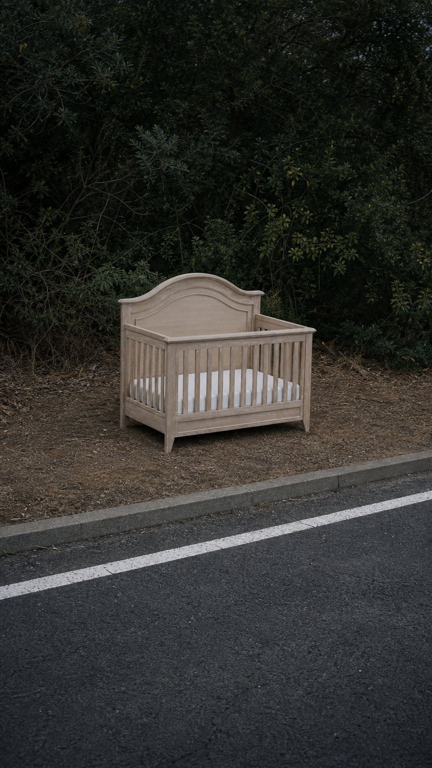AI product shot of Barrow 4-in-1 Curve Top Convertible Crib