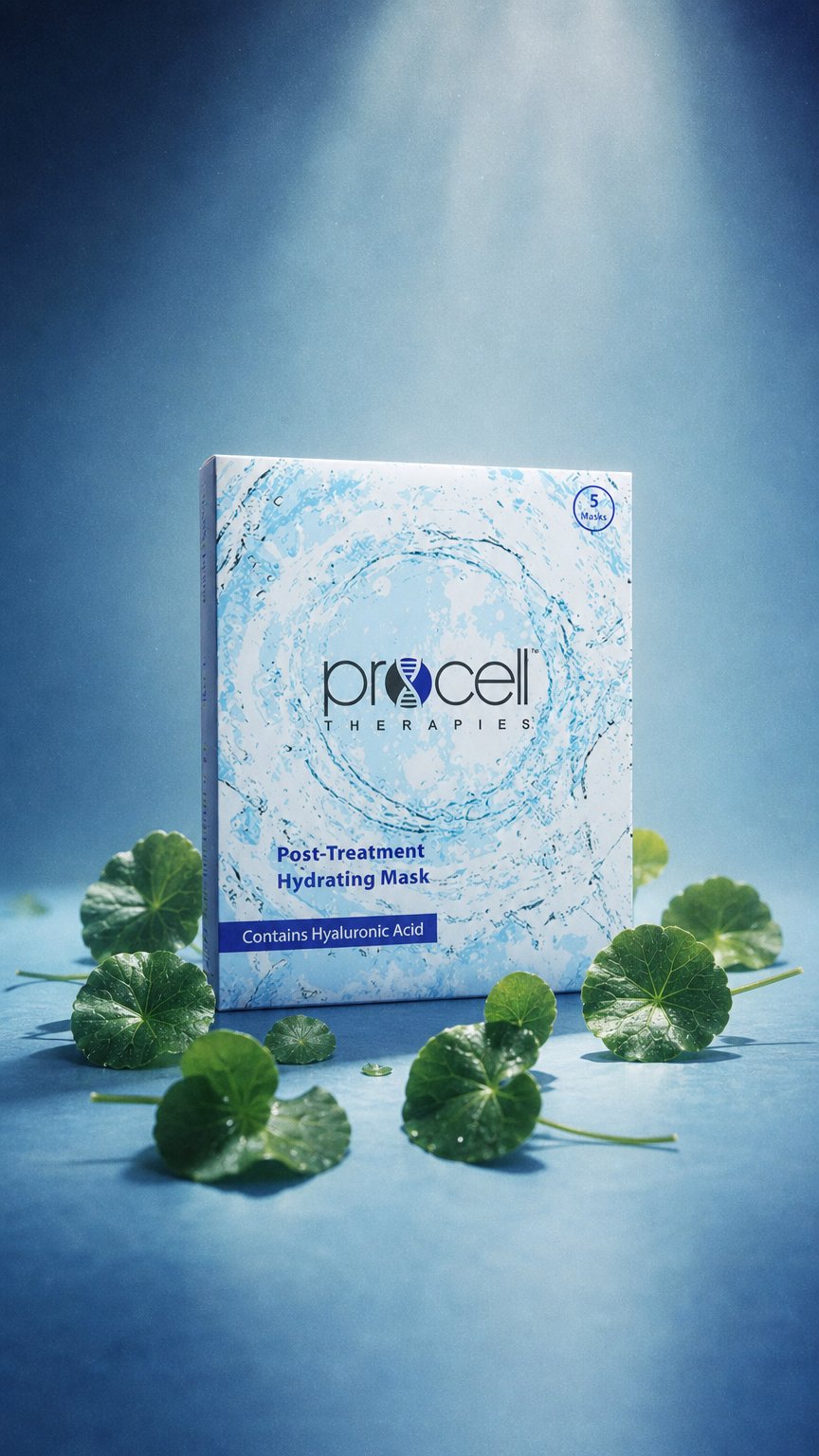 AI product shot of Hydrating Anti-Wrinkle Face Mask