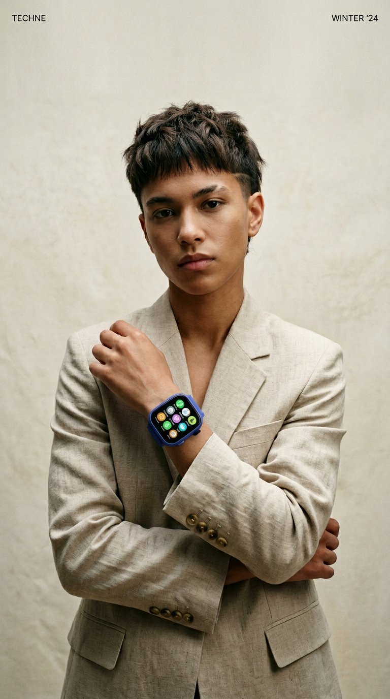 AI product shot of Omo Watch