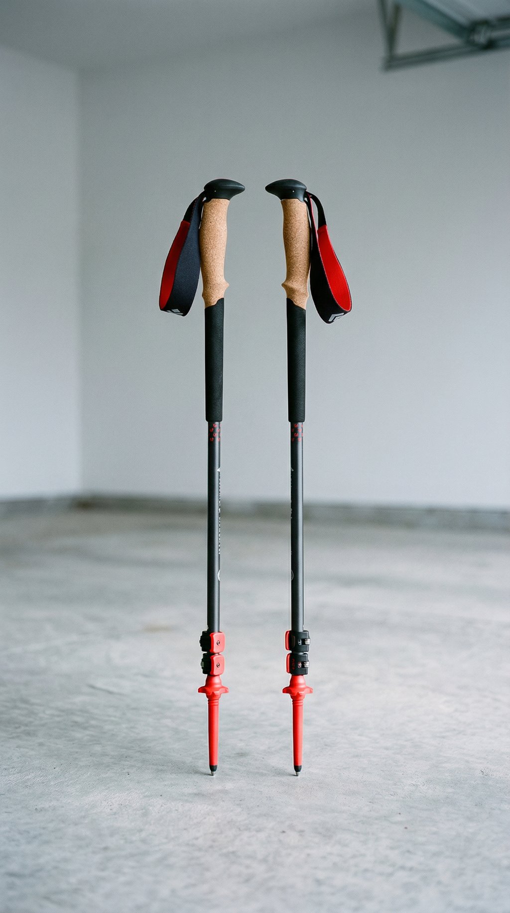 AI product shot of Black Diamond Pursuit Trekking Poles