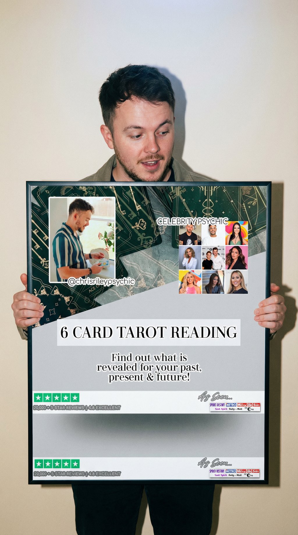 AI product shot of In Depth General & Love 6 Card Reading
