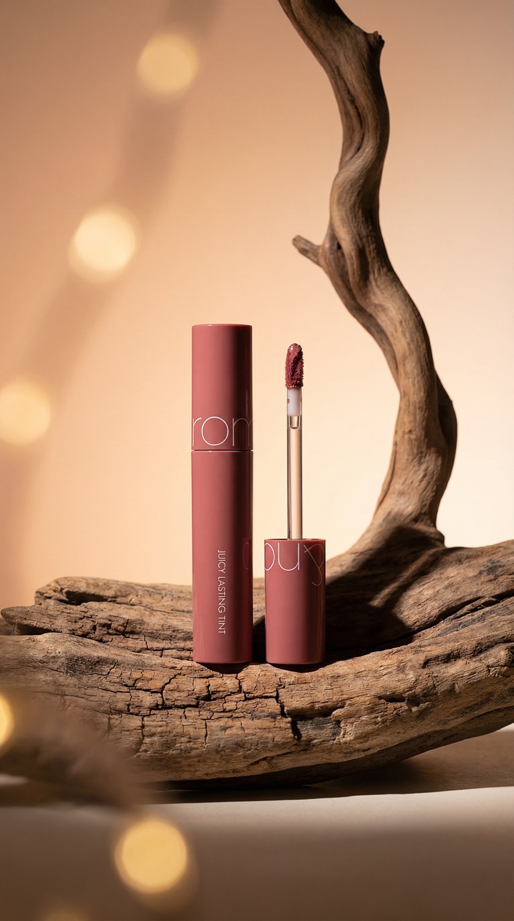 AI product shot of rom&nd Juicy Lasting Tint