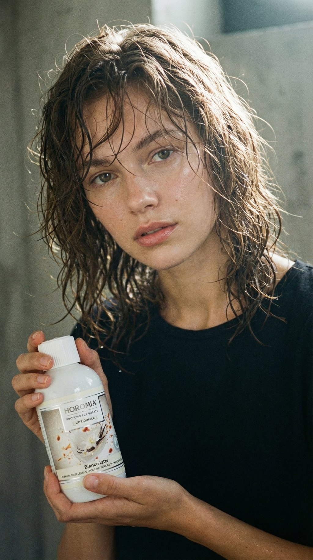 AI product shot of Horomia wasparfum Bianco Latte