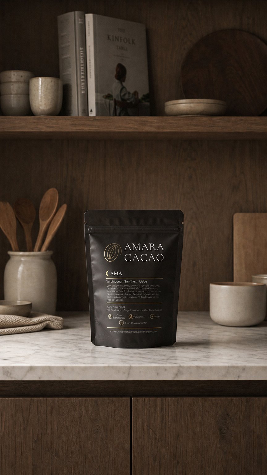 AI product shot of AMA – Flow · Connection · Love