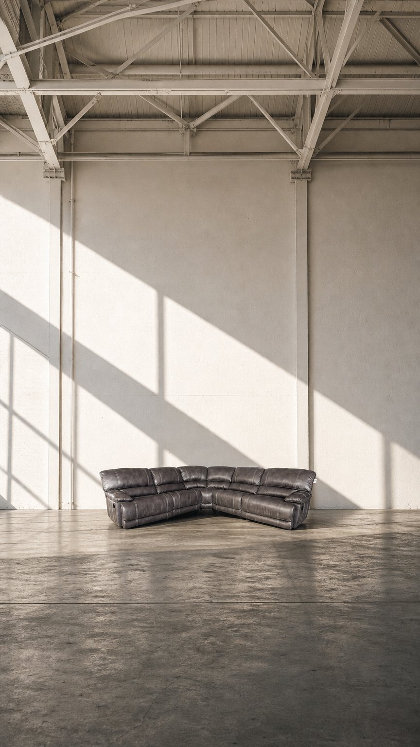 AI product shot of Guvnor 5 Piece Corner Group In Grey