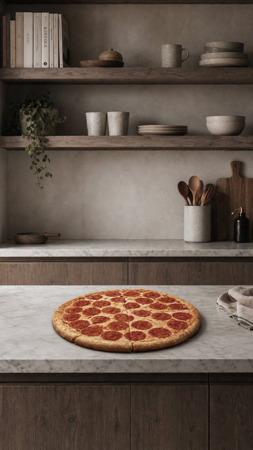 AI product shot of il postino