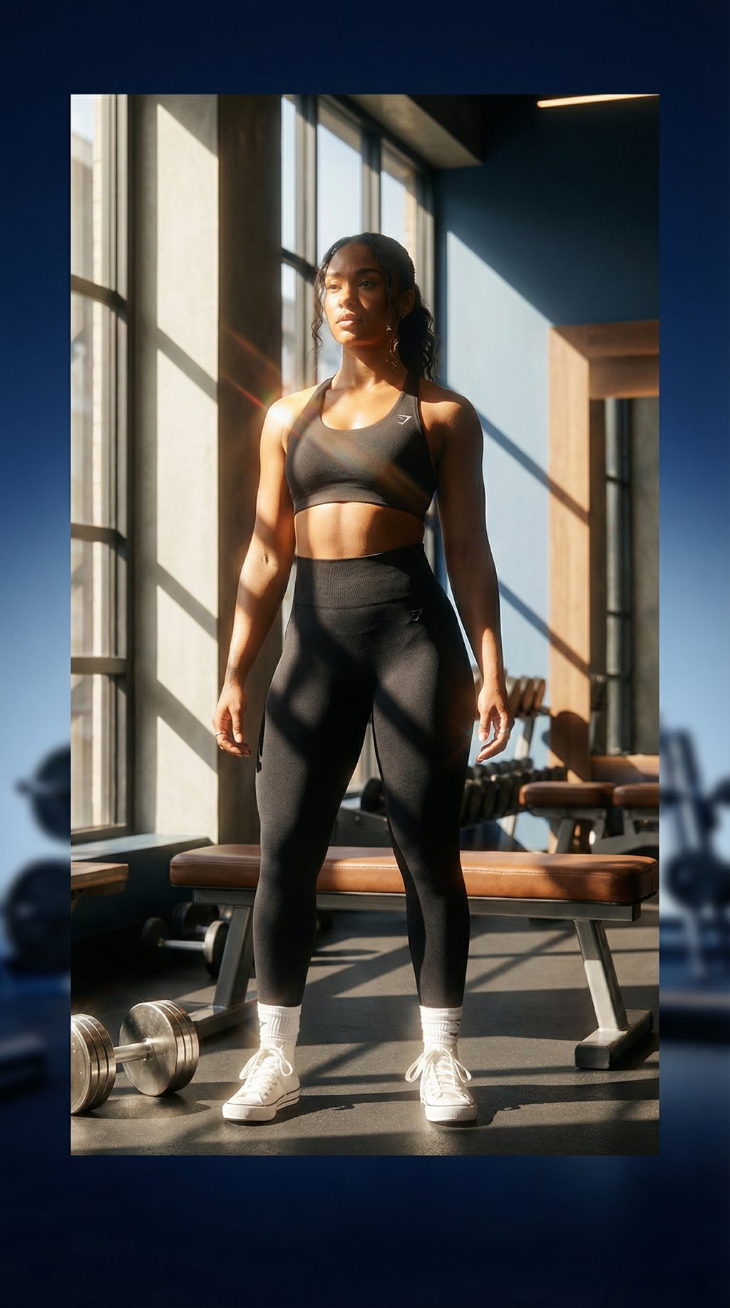 AI product shot of Flex High Waisted Leggings