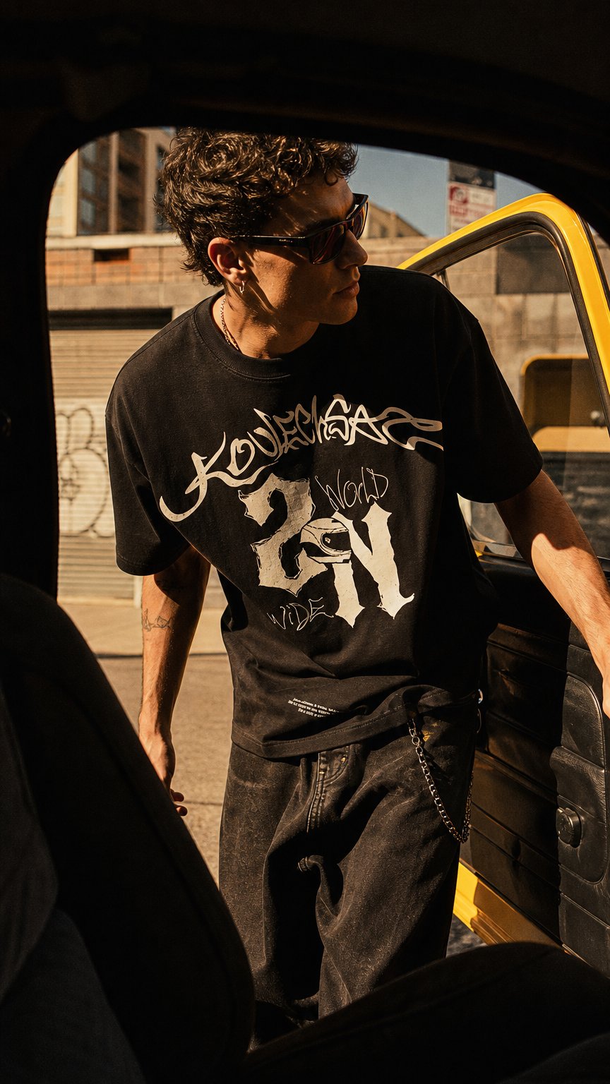 AI product shot of 2N T-SHIRT