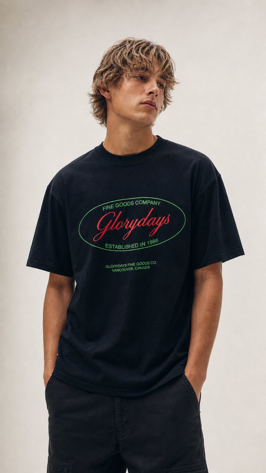 AI product shot of Grocer T-Shirt