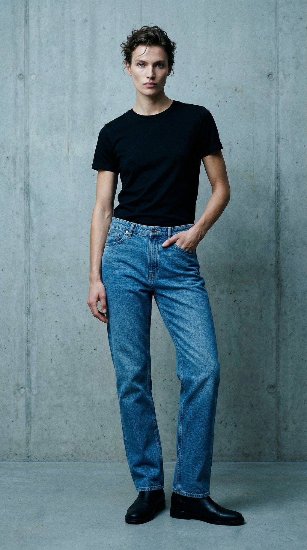 AI product shot of EDDIE JEANS15060