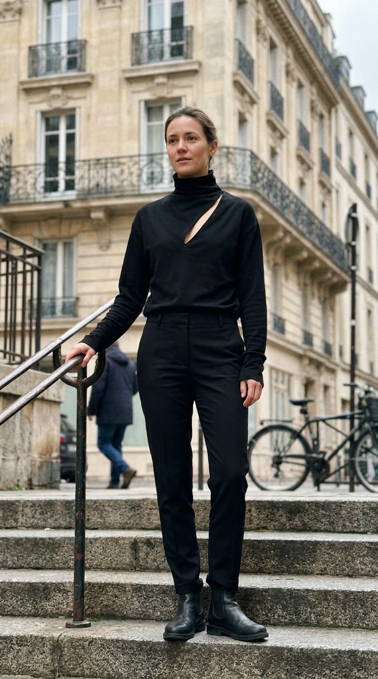 AI product shot of Louis Vuitton Draped Jersey Top, c. 2006–2010